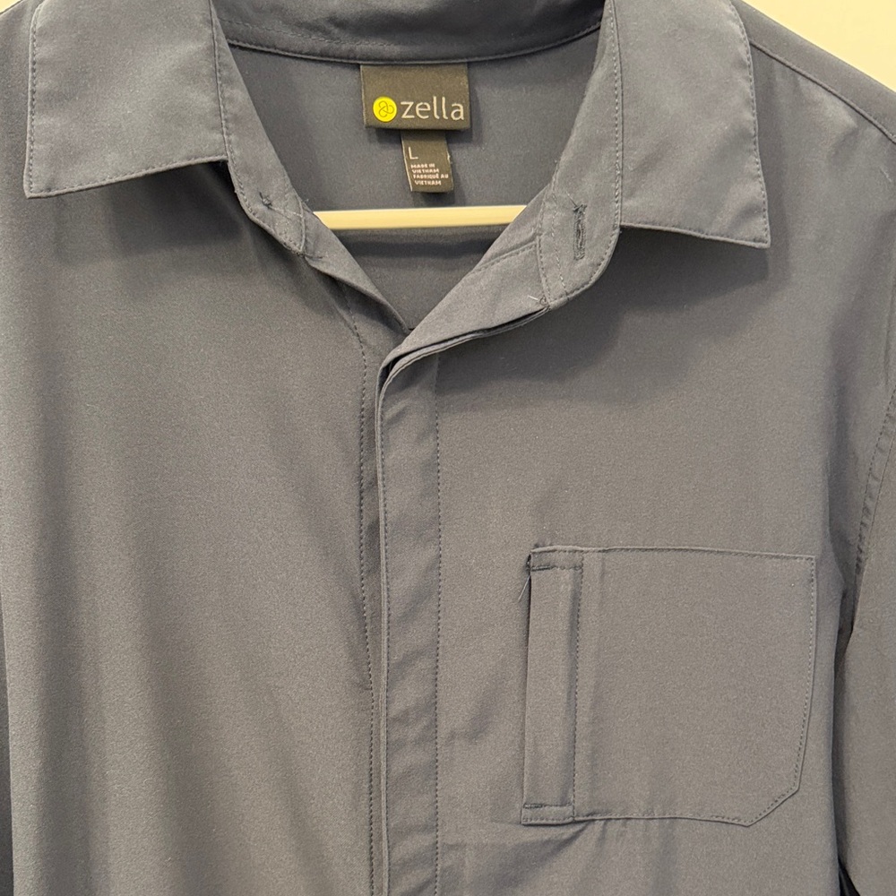 Zella Long Sleeve Button Down - Picture 4 of 4